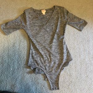 Gray Bodysuit Target Great Condition
